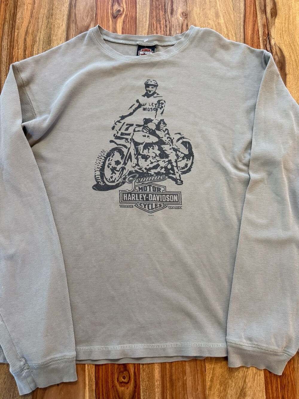 Vintage Harley-Davidson Las Vegas Long-Sleeve Thermal Shirt